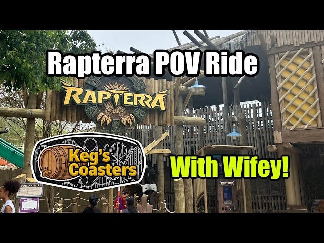 Kings Dominion Rapterra POV Ride-on August 30, 2026