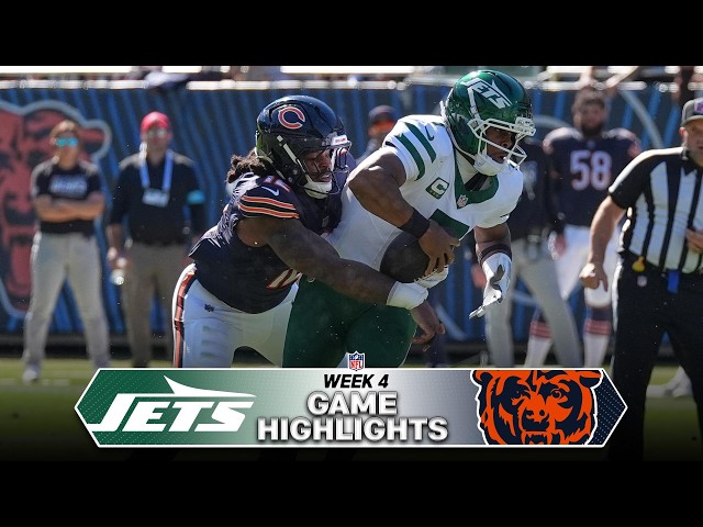 New York Jets vs. Chicago Bears Game Highlights | NFL 2026 Season Week 4