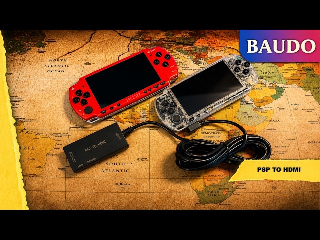 Sony PSP to HDMI Cable (AliExpress) | Quick Test: GTA Liberty City Stories & GOW Chains of Olympus