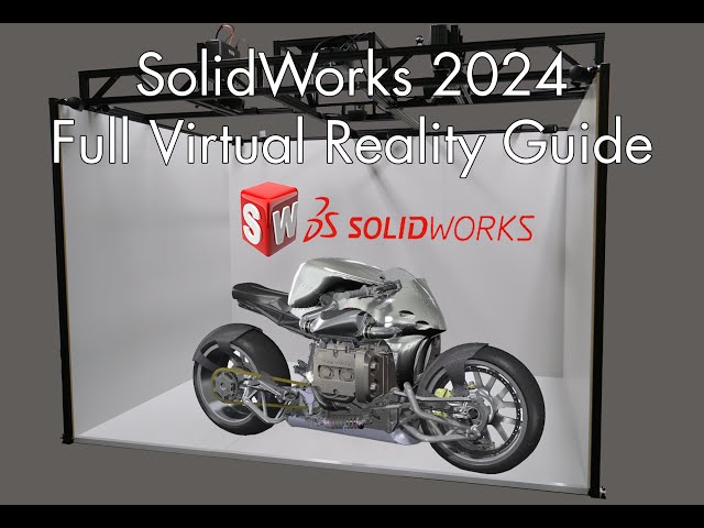 SolidWorks2024 in Virtual Reality for Meta Quest, HTC Vive, 3D projector and glasses-free 3D monitor