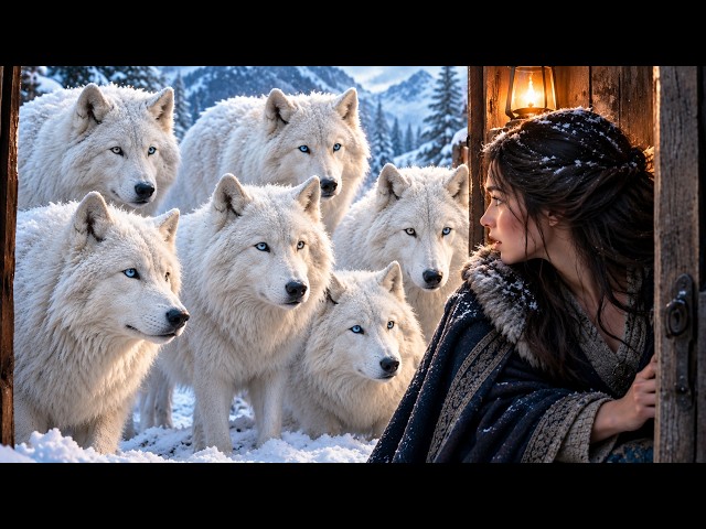 Six Frozen Wolves Begged the Unknown Omega to Let Them In — What They Revealed Changed Everything
