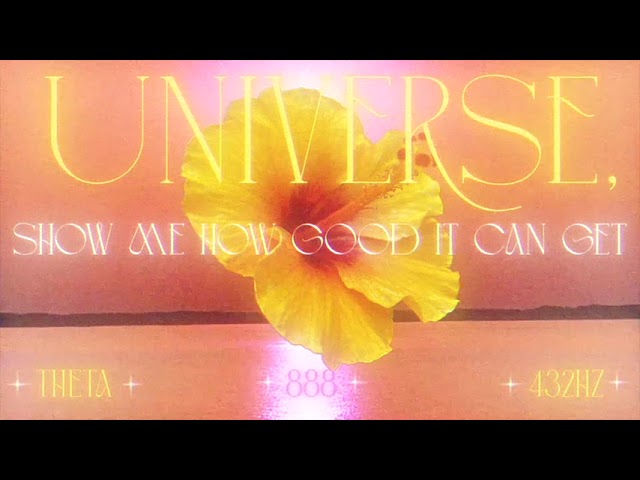 ✨ UNIVERSE- SHOW ME HOW GOOD IT CAN GET ✨BRAINWASHING SUBLIMINAL | INSANE RESULTS | THETA MEDITATION