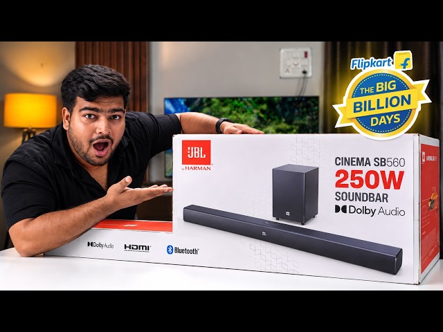 DON’T MISS This JBL Soundbar in Big Billion Days! 🔥 JBL SB560/550 Review | Best Under ₹15K?