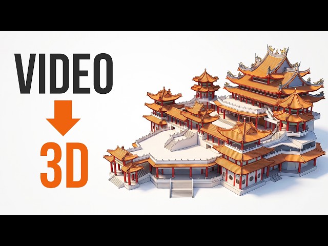 Convert Any Video to a 3D Model | Gaussian Splatting Tutorial