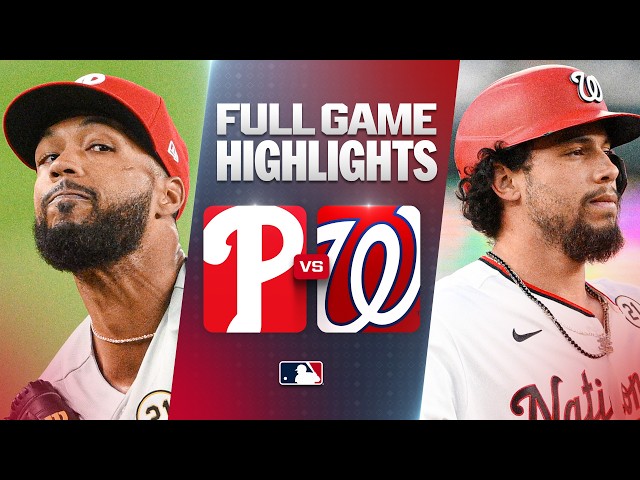 PHILLIES vs. NATIONALS: Official Full Game Highlights (September 15) | 2026 MLB Season