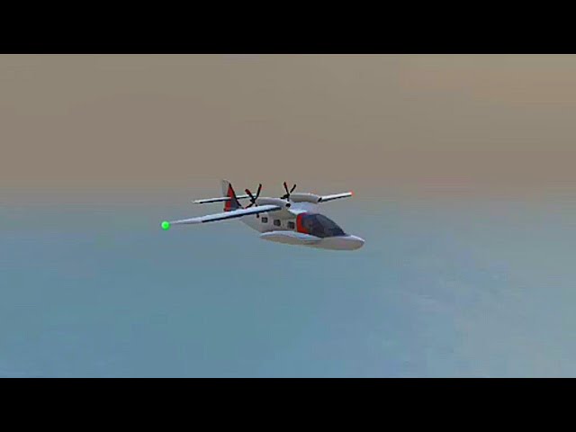 Piper Aztec N555MH - Crash Animation