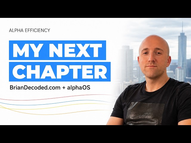 My New Website Is Live (and alphaOS is next)