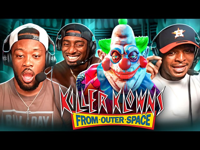KILLER KLOWNS FROM OUTER SPACE (1988) GROUP REACTION | THIS CAN'T BE REAL! 💀