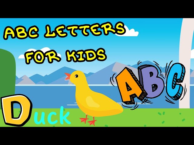 ABC Letters for Kids | Full English Alphabet for Preschool & Kindergarten ~ Tolito TV