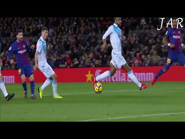 Lionel Messi All Shots off the Woodwork 2017-2018