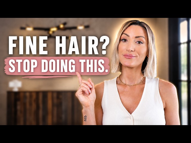 Fine Hair Over 40 | 8 Things That Actually Work