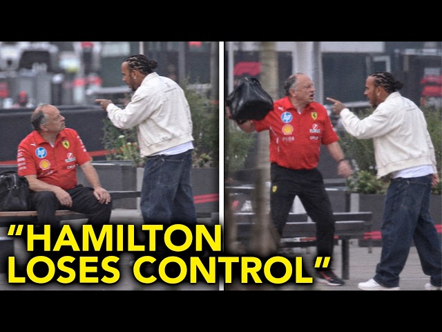 New Heated Footage Of Lewis Hamilton And Ferrari Boss Goes Viral