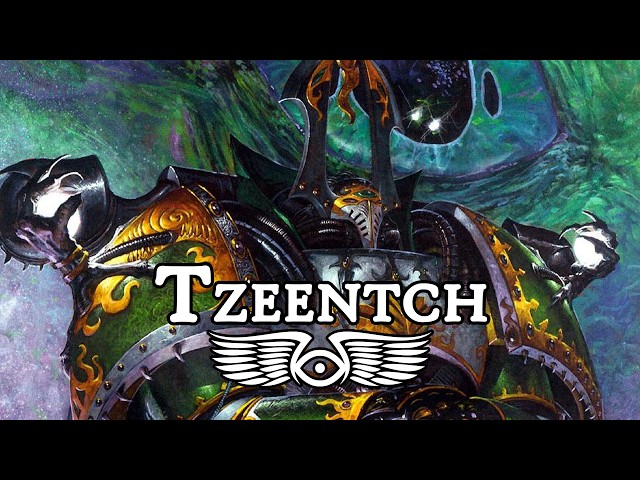 Librarium Chaotica: Tzeentch, the God of Change (Warhammer 40,000 Lore)