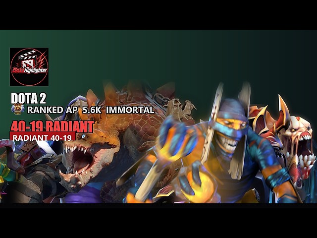 Full Game: Dota 2 | Ranked AP | 5.6k PTS AVG | 40-19 RADIANT
