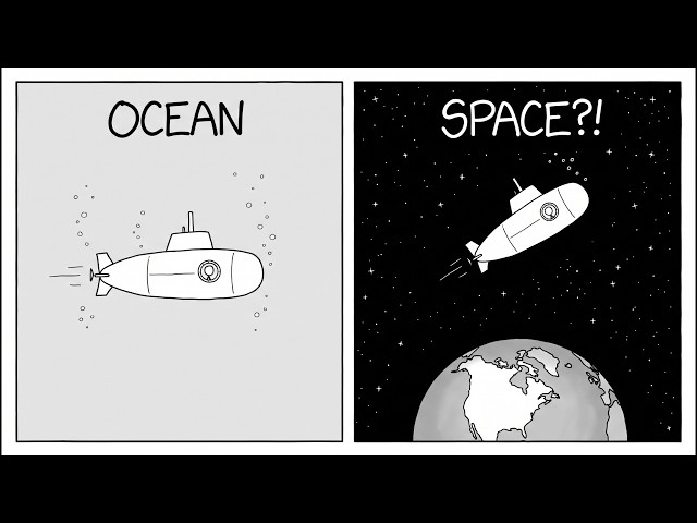 Would a Submarine Work as a Spaceship?
