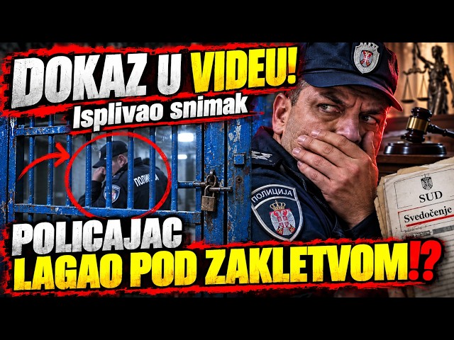Isplivao snimak, imamo ga! Policajac će ići u zatvor!?