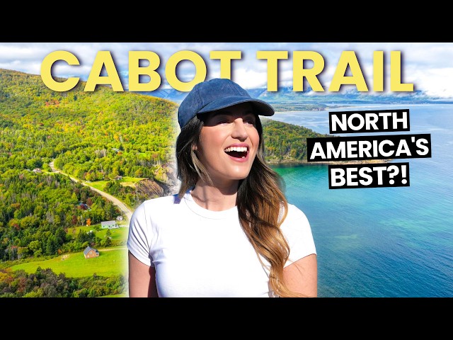 We Drove One of the WORLD'S MOST SCENIC Roads! 🇨🇦 Cabot Trail