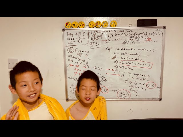 Day 479 - Teaching Kids Programming - DP Algorithm to Break a String using Given Words (Word Break)