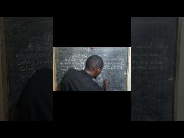 GCE A/L 2026 Tutorial on Arithmetic Progression Q 7ii 