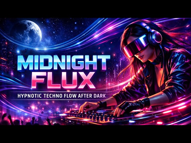 🌗 Midnight Flux – Deep Hypnotic Techno Flow After Dark | Toll Echo