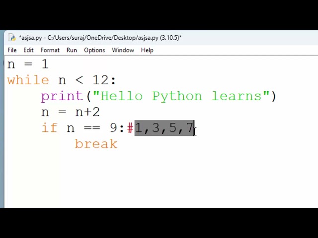 Break  Statements In Python|Python Tutorials For Absolute Beginners in hindi@COMPUTEREXCELSOLUTION