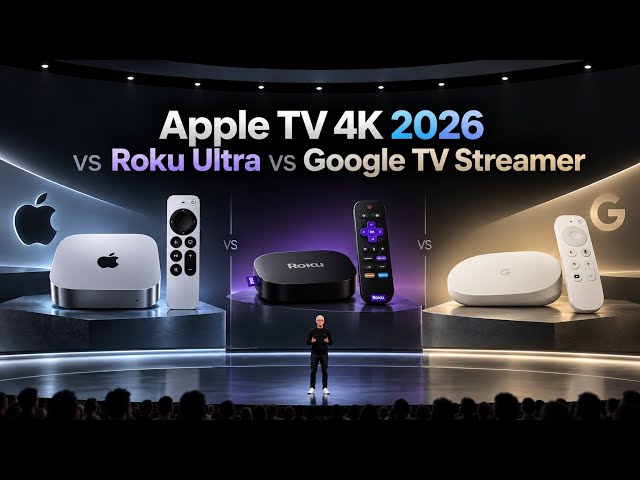 Apple TV 4K vs Roku Ultra vs Google TV Streamer - is Apple Really Worth the Price?