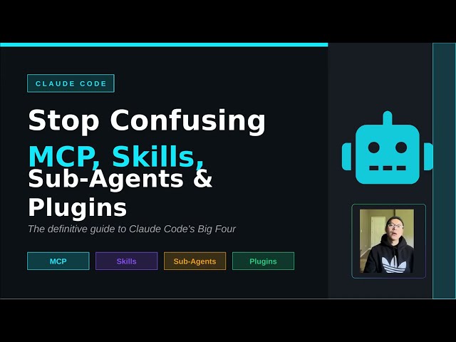 The Simple Guide to Claude Code: MCP vs. Skills vs. Sub-Agents