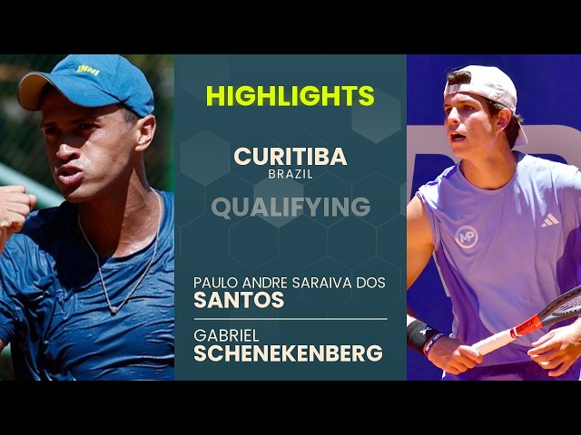 Paulo Andre Saraiva Dos Santos vs Gabriel Schenekenberg Highlights | Curitiba 2026 Qualifying