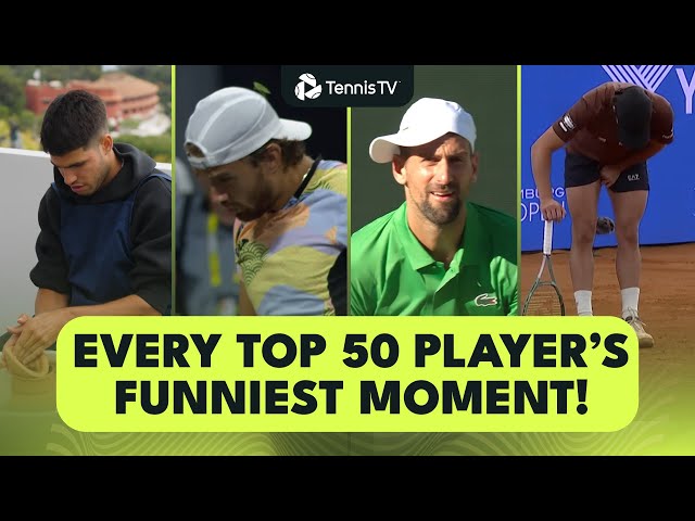 Every Top 50 ATP Players Funniest Moment or Biggest Fail in 2025 🤣