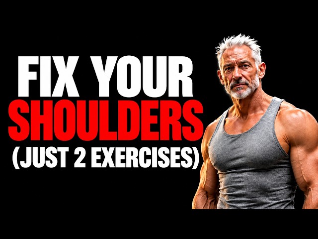 Men Over 60 Building Boulder Shoulders | The 2-Movement Method Top 5% Do (Nothing Else)
