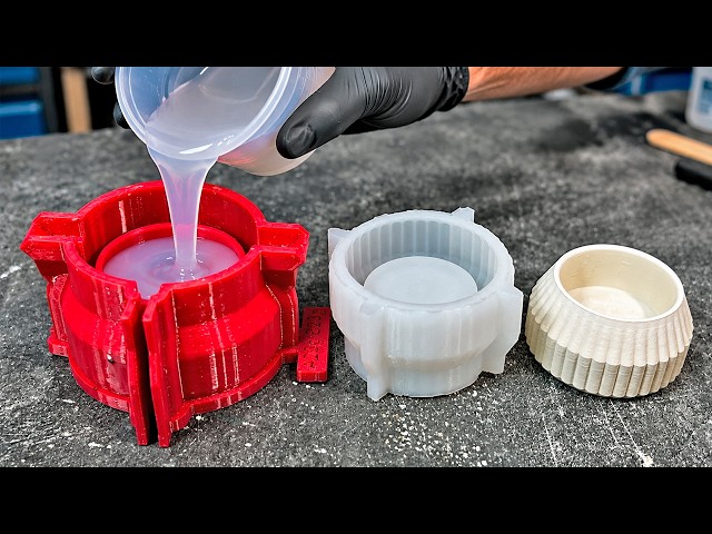 This is amazing—your silicone molds will now look factory made!