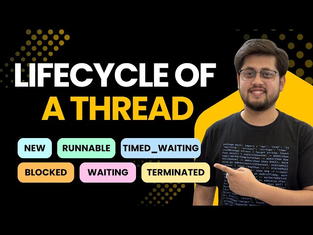 Life Cycle of a Thread in Java | Practical Demo of All Thread States