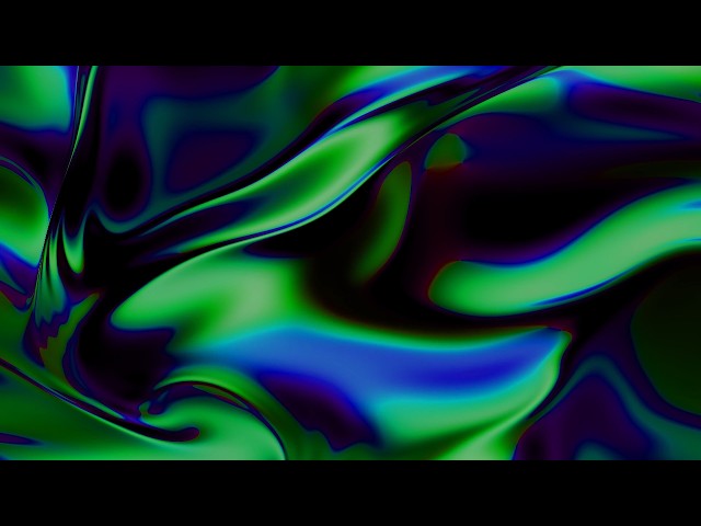 Abstract Liquid Purple Blue Green 4K Animated Motion Background Wallpaper Screensaver