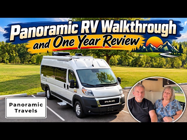 Panoramic RV Full Walkthrough & Review (2023 Ram ProMaster 3500) | Is This the Ultimate Class B RV?
