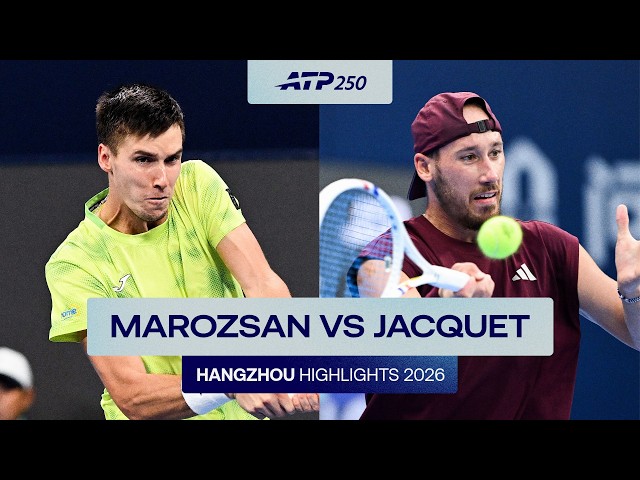 Fabian Marozsan vs Kyrian Jacquet Highlights | Hangzhou 2026 Quarter-Final