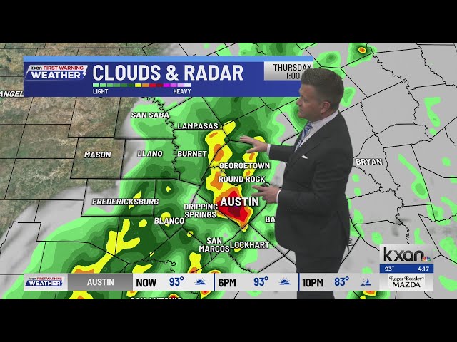 Flood Watch ahead of heavy rain threat later this week | KXAN Weather Forecast (09.29.2026)