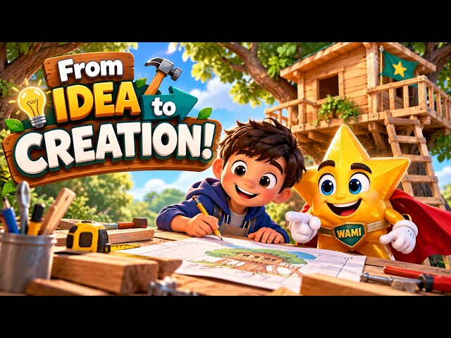 From Idea to Creation! | Super Skills  | WAMI Wonder World