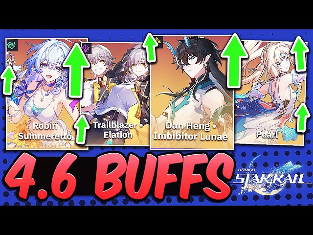 These Characters Will Receive a CRAZY Buff During 4.6 in Honkai: Star Rail
