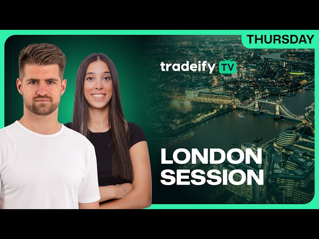 LONDON SESSION LIVE! Futures Trading | Tradeify TV | THURSDAY 9/10/26