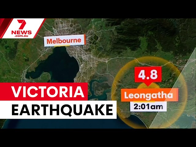 Victoria shaken by 4.8 magnitude earthquake near Leongatha | 7NEWS