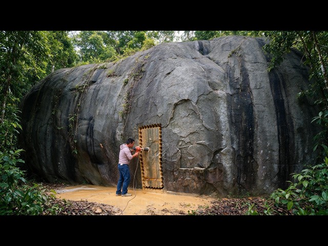 How This Man Spent 7 Years Digging a 2-Story Home Inside a Mountain