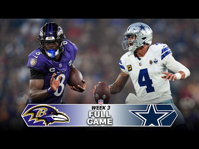 GAME OF THE WEEK! Baltimore Ravens vs. Dallas Cowboys FULL GAME | NFL 2026 Season Week 3