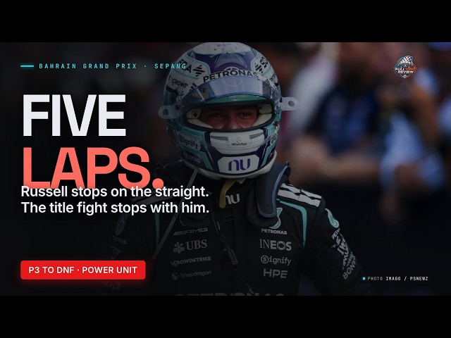 Russell's Title Hopes Died With 5 Laps to Go | F1- 2026 Bahrain GP Recap