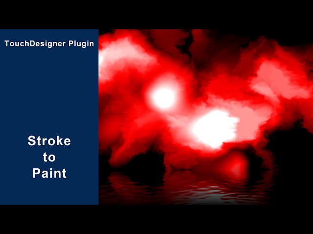 Stroke to paint | TouchDesigner Plugin Introduction