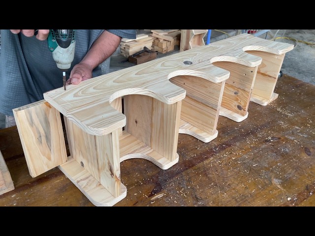 Woodworking Projects - Modern DIY Living Room Shelf Ideas