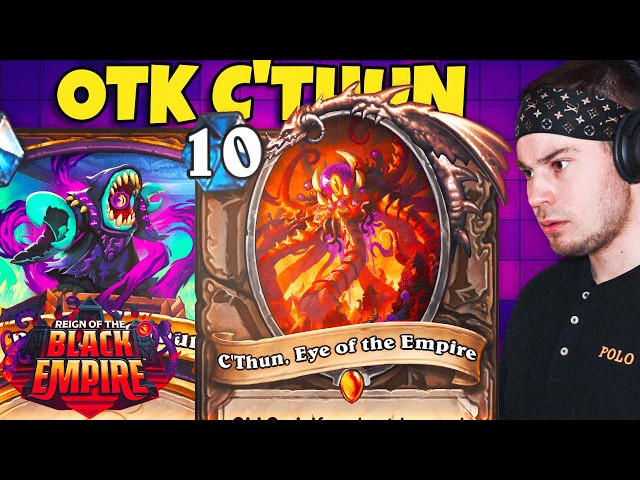 OTK C'THUN WARLOCK: The return of C'THUN early access! | Hearthstone ITA