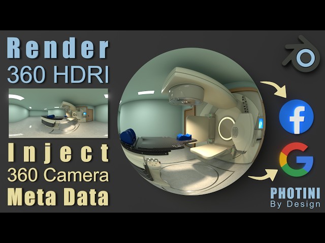 How To Render Interactive 360 HDRIs - Blender Tutorial