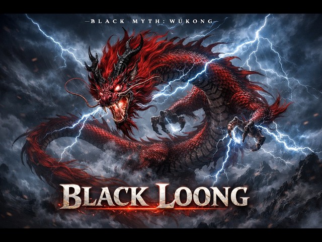 Black Myth: Wukong Boss Fight #018 | Red Loong | PS5 Gameplay (4K 60FPS)