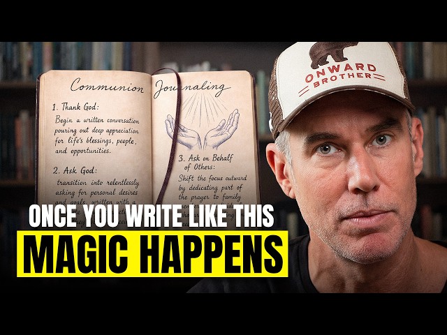I'm begging you to start journaling