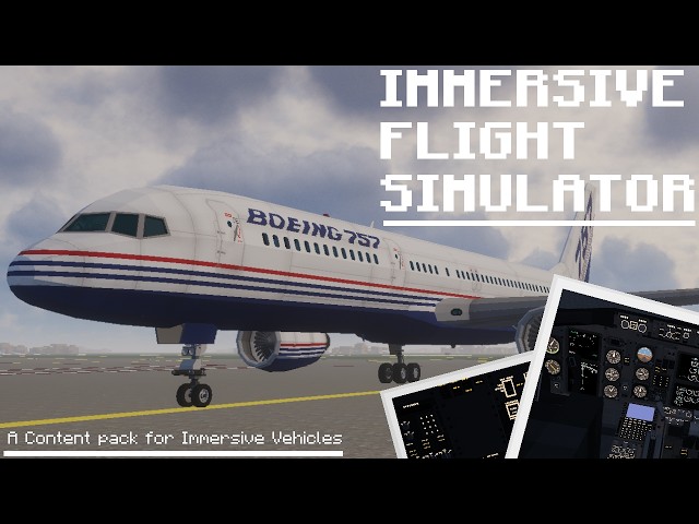 Immersive Flight Simulator - Boeing 757 cold start